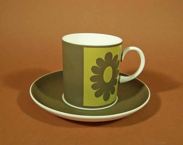 Carnaby Daisy cup and saucer